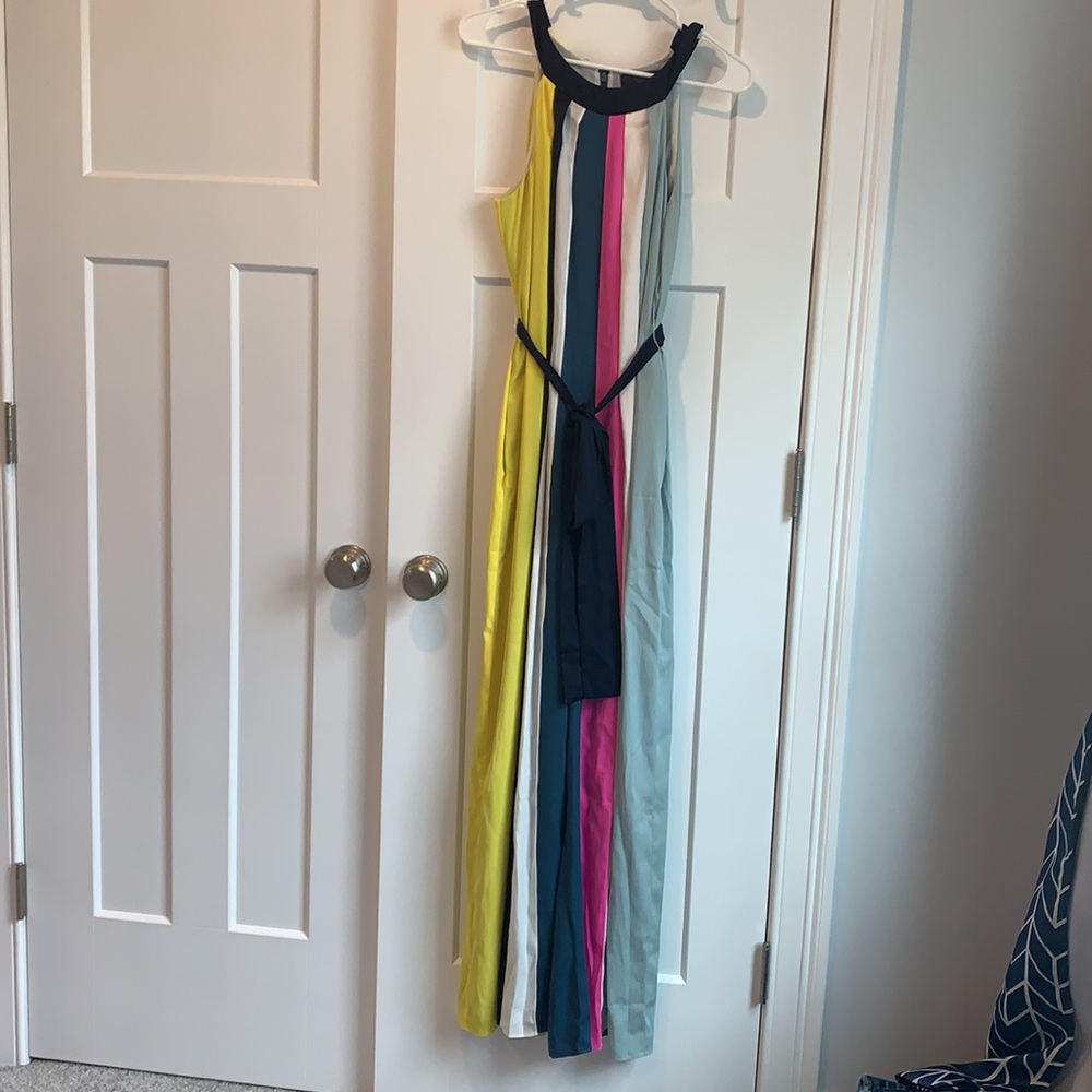 Color block jumpsuit